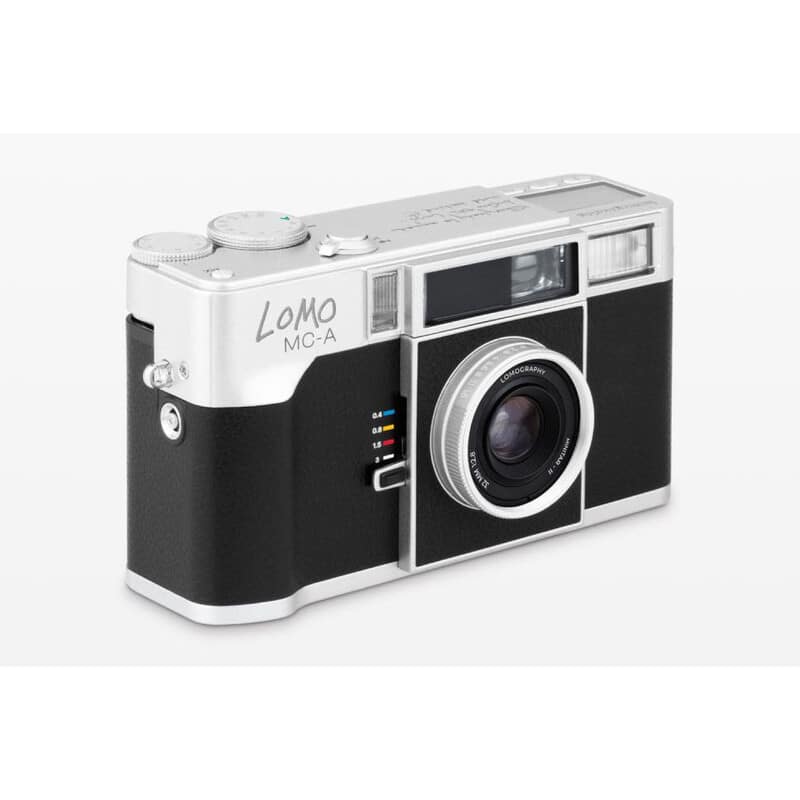 Lomo MC-A 35mm Film Camera Silver