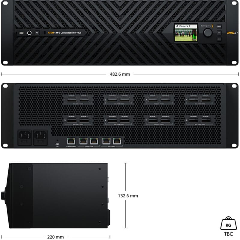 ATEM 4 M/E Constellation IP Plus