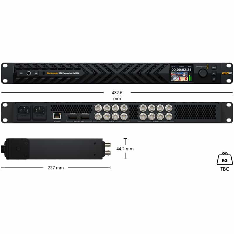 Blackmagic SDI Expander 8x12G