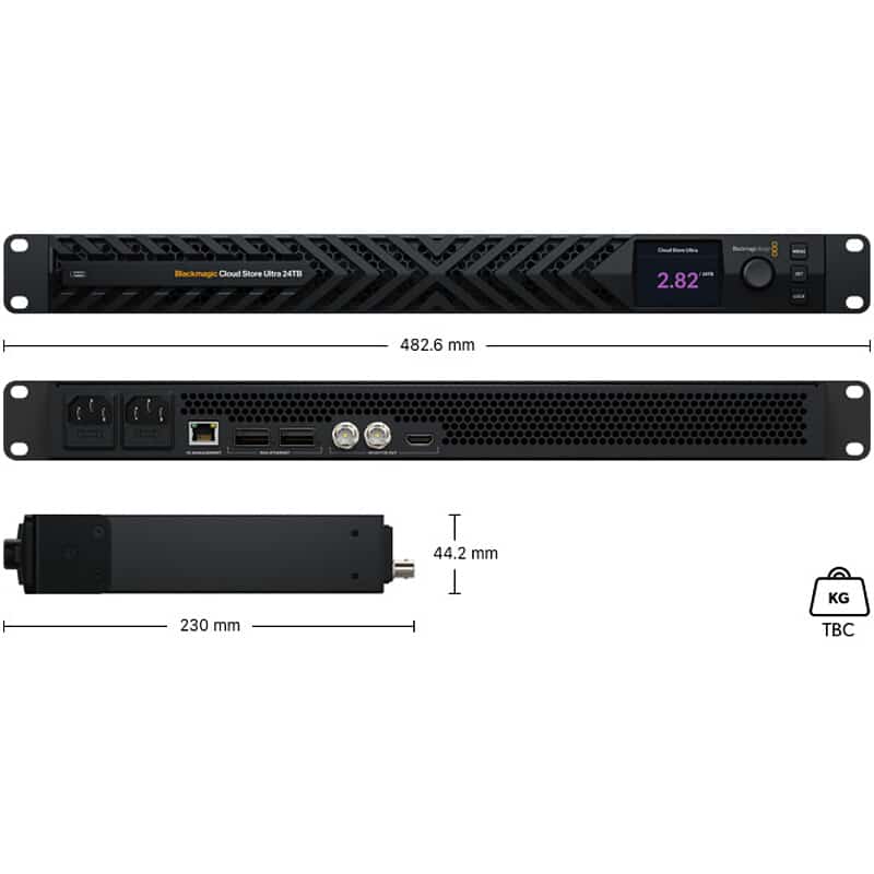 Blackmagic Cloud Store Ultra 24TB