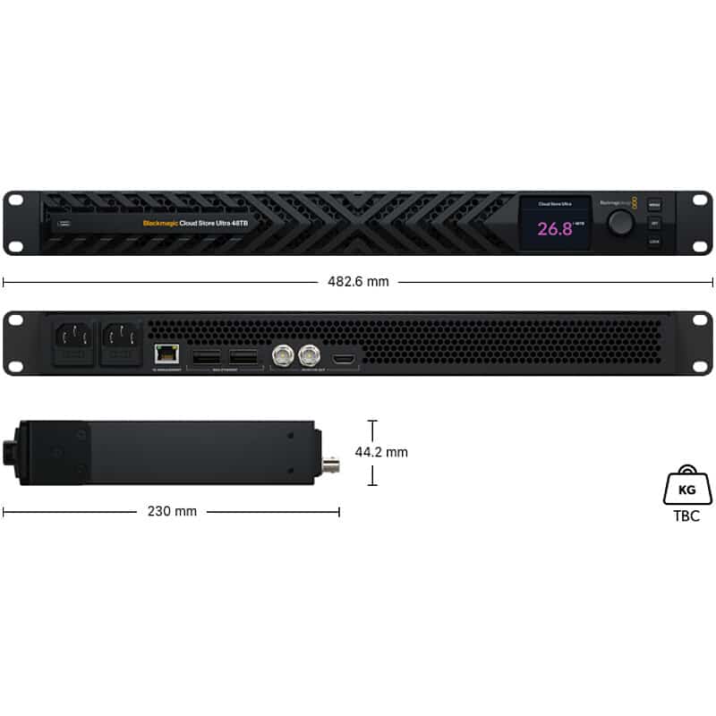 Blackmagic Cloud Store Ultra 48TB