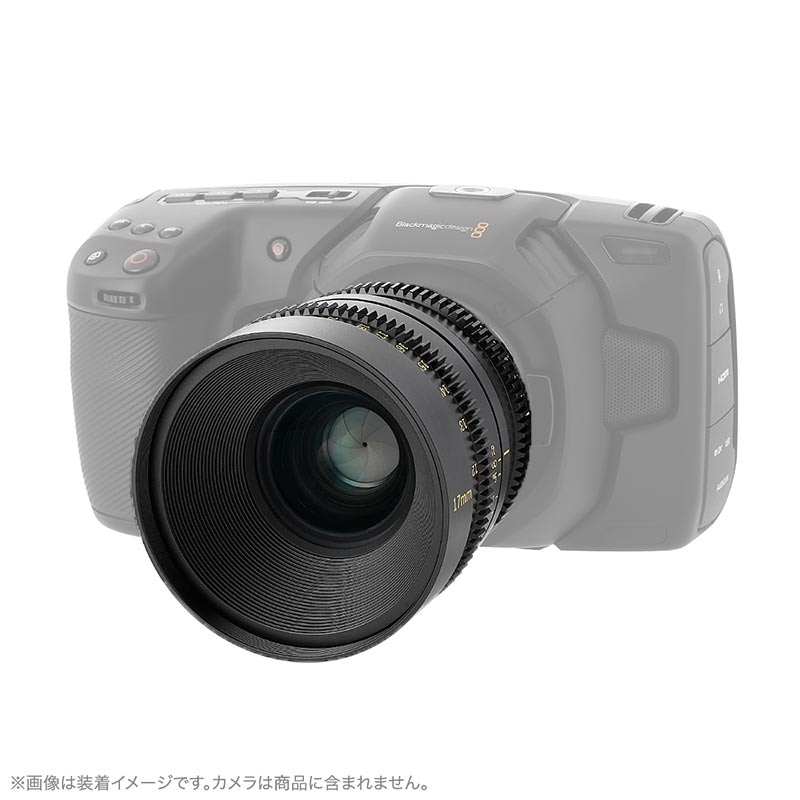 SPEEDMASTER CINEMA 17mm T1.0 ブラック マイクロフォーサーズマウント