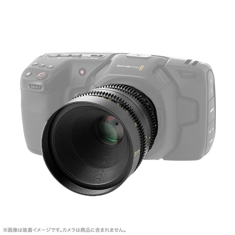 SPEEDMASTER CINEMA 25mm T1.0 ブラック マイクロフォーサーズマウント SPEEDMASTER T1.0/25mm MFT