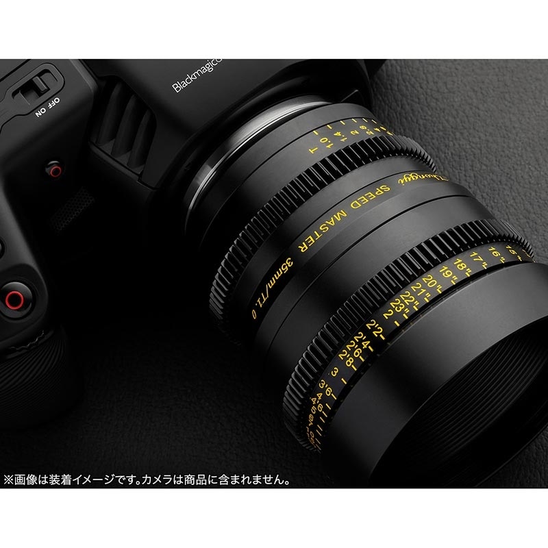 SPEEDMASTER CINEMA 35mm T1.0 ブラック マイクロフォーサーズマウント