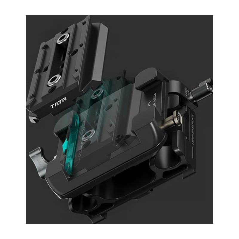 Tilta 15mm LWS Arca Manfrotto Dual Baseplate Kit - Black TA-DBPK-B