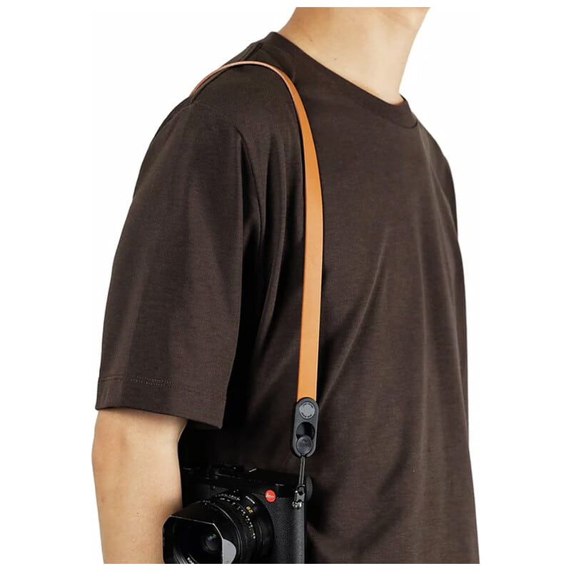 フォーム レザー カメラストラップ ネック アンバー LRS-N-AM-1