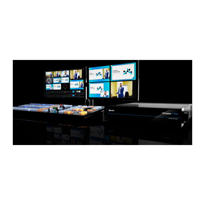 TC1P2RU2SBDL [TriCaster 1 Pro 2RU 2S バンドル]