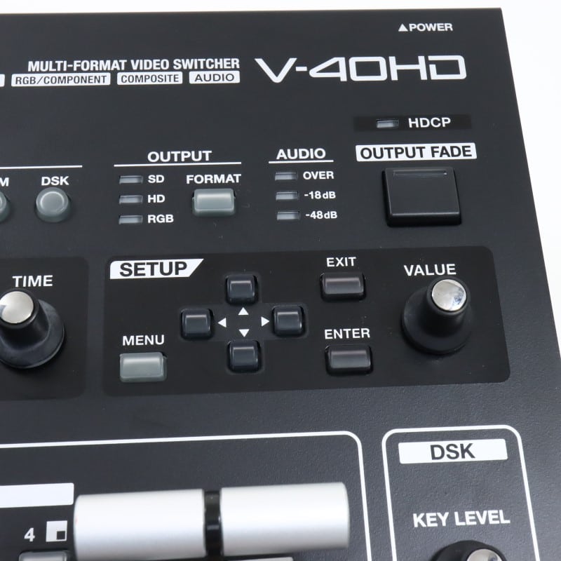 V-40HD [マルチフォーマット・ビデオ・スイッチャー]