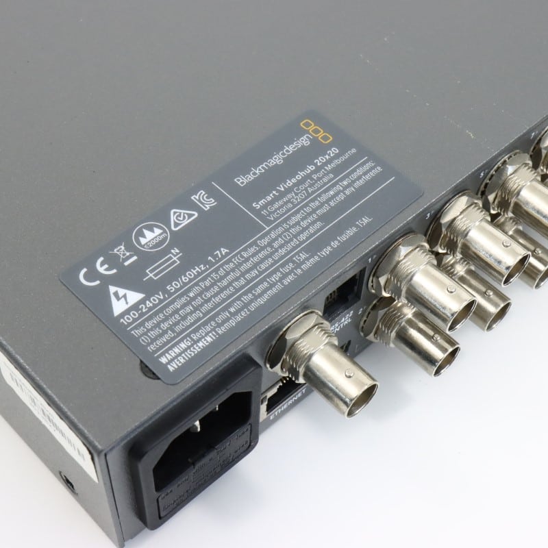 VHUBSMART6G2020 [Smart Videohub 20x20]