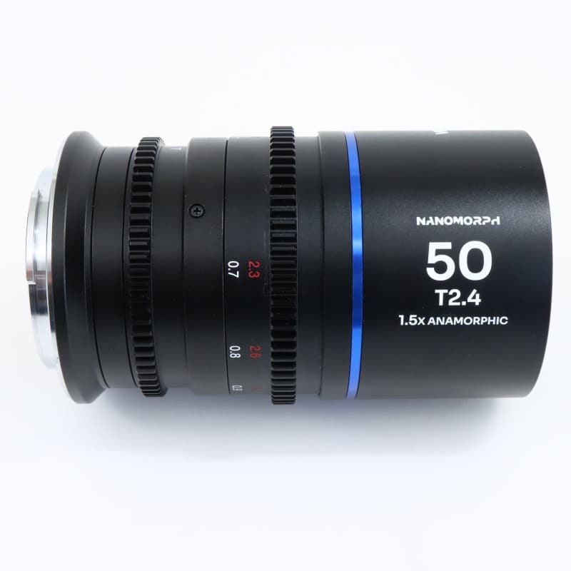 Nanomorph S35 Prime 3レンズセット(27mm/35mm/50mm) SONY E フレアカラー:ブルー