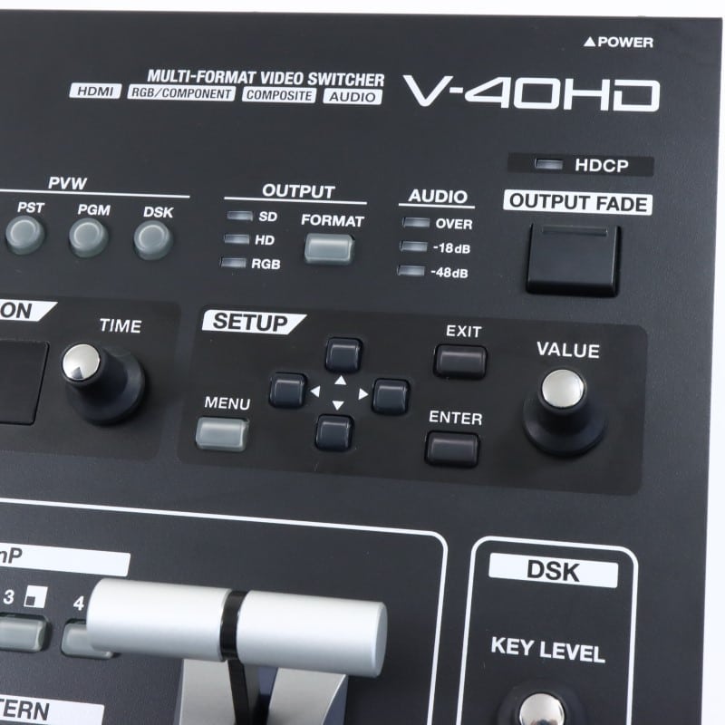 V-40HD [マルチフォーマット・ビデオ・スイッチャー]
