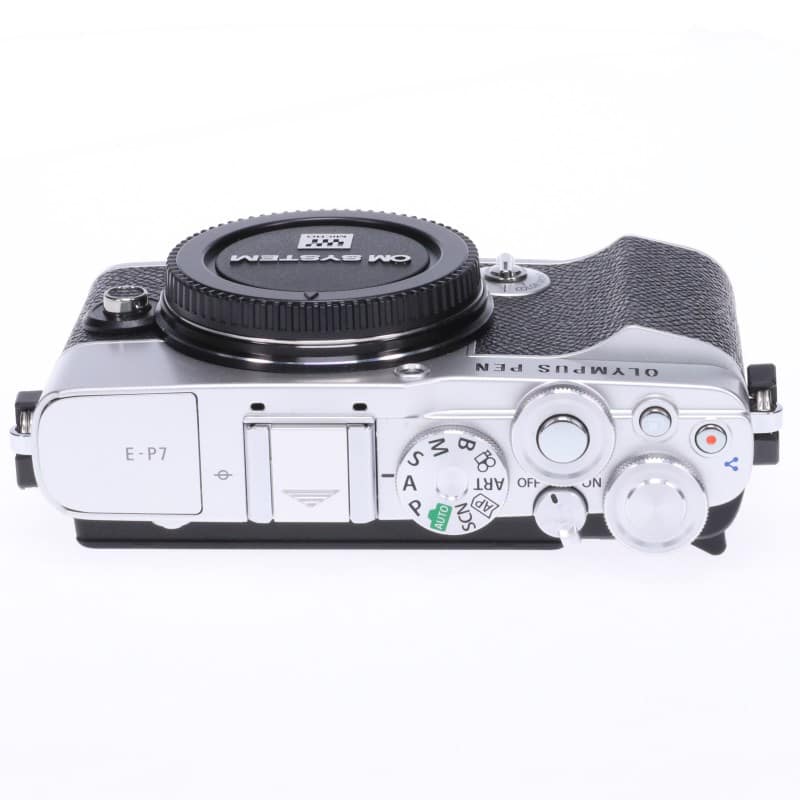 OLYMPUS／OM SYSTEM PEN E-P7 ボディー シルバー Aランク 中古｜フジヤ