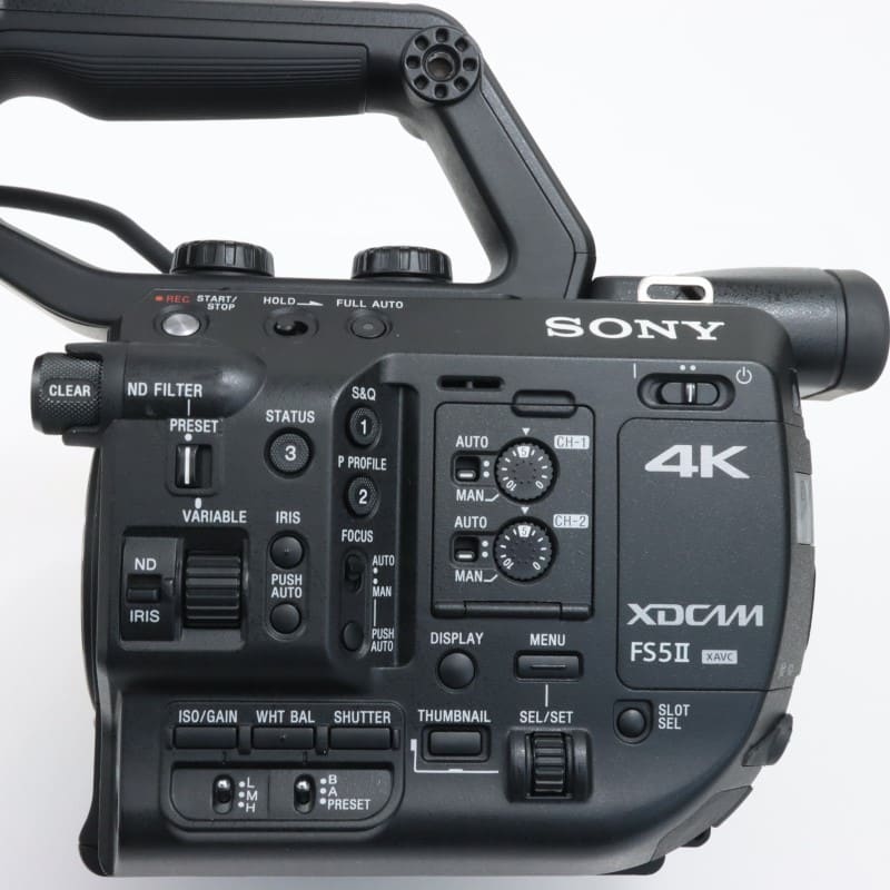 SONY PXW-FS5M2K [XDCAMメモリーカムコーダー FS5 II レンズ付属