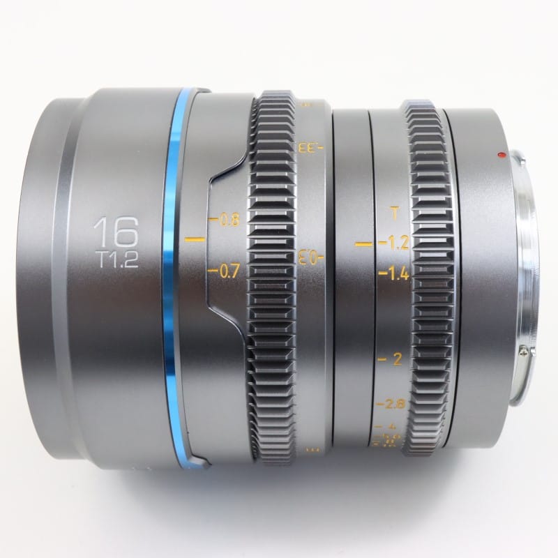 16mm T1.2 APS-C/S35 シネマレンズ RF/グレー MS16R-G-JP
