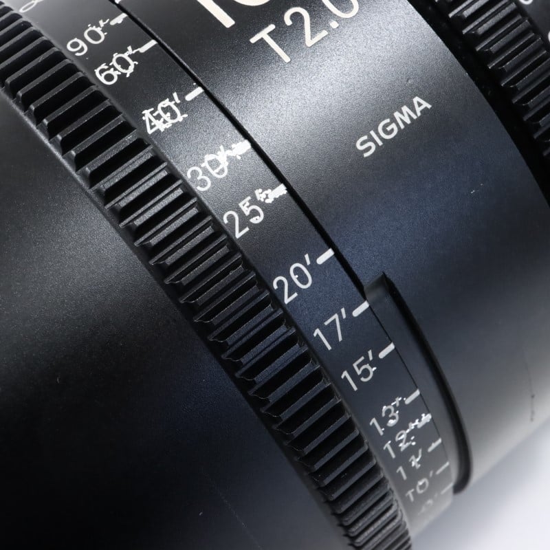 50-100mm T2/EF feet [High Speed Zoom Line 50-100mm T2 EFマウント フィート表示]