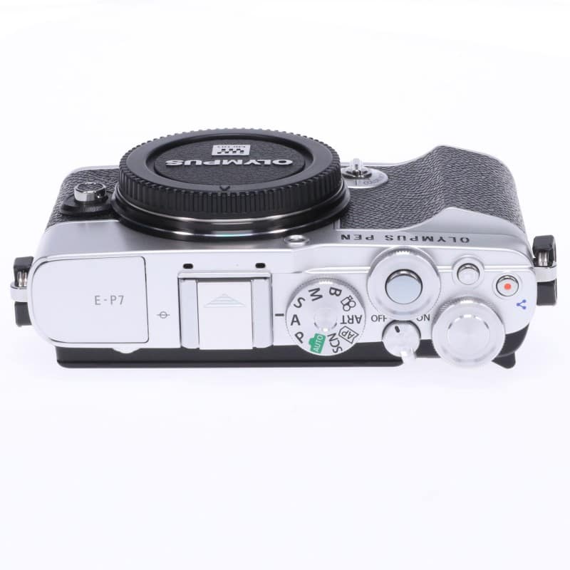 OLYMPUS／OM SYSTEM PEN E-P7 ボディー シルバー ABランク 中古