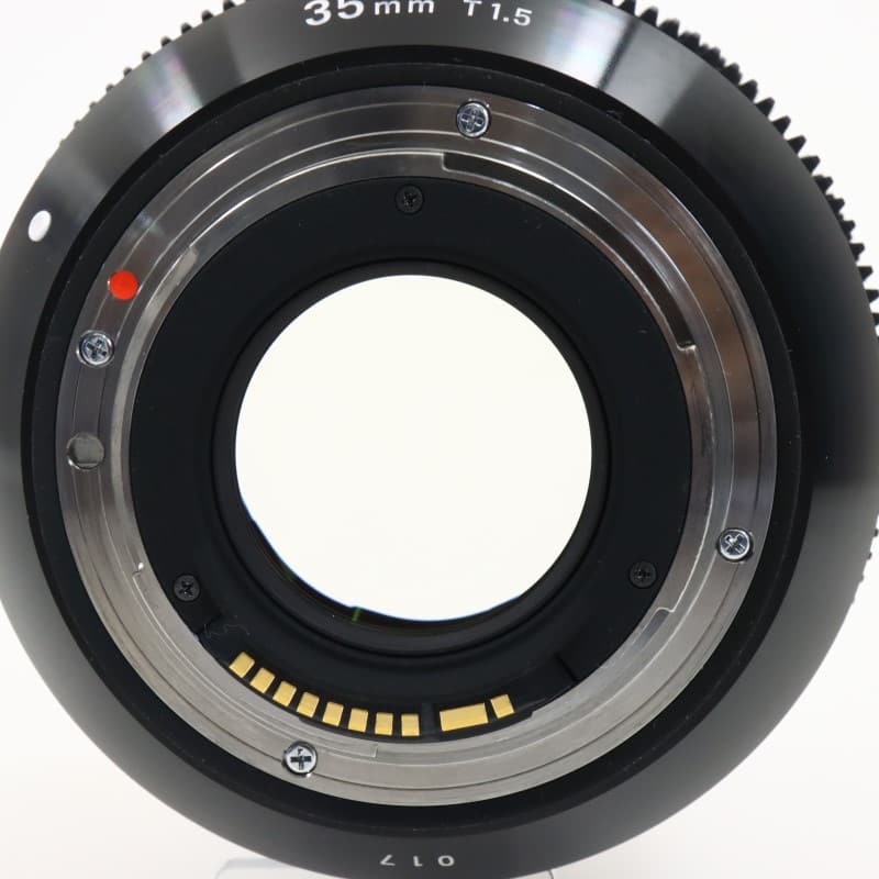 35mm T1.5 FF/EF feet [FF High Speed Prime Line EFマウント フィート表示]