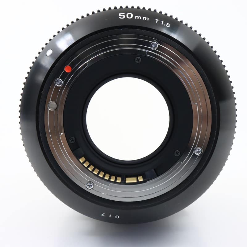 50mm T1.5 FF/EF meter [FF High Speed Prime Line EFマウント メートル表示]
