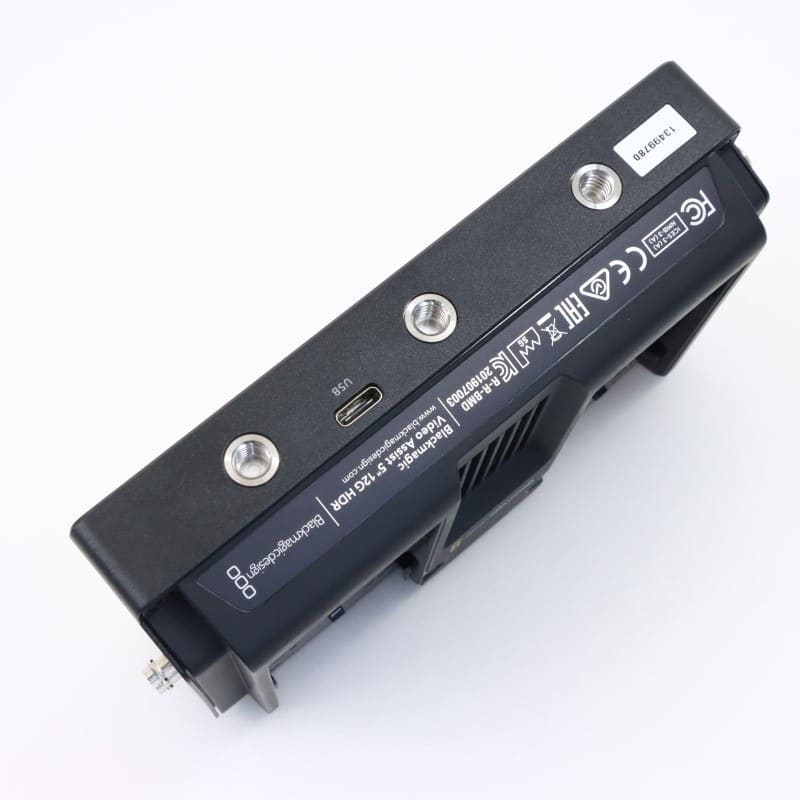 HYPERD/AVIDA12/5HDR [Blackmagic Video Assist 5 12G HDR]