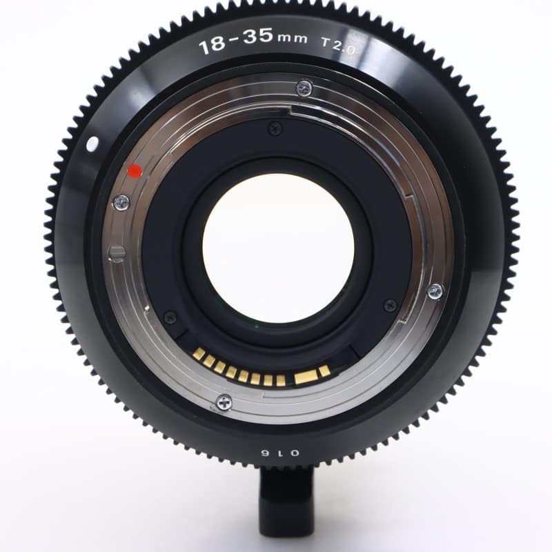 18-35mm T2/EF feet [High Speed Zoom Line 18-35mm T2 EFマウント フィート表示]