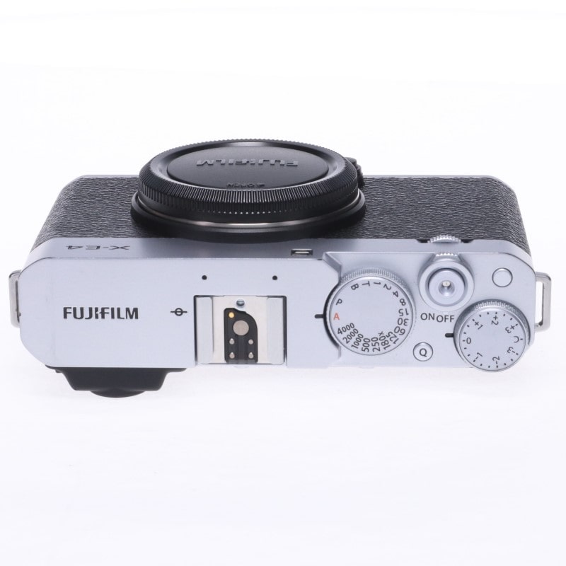 FUJIFILM X-E4 シルバー 元箱、サムレスト付