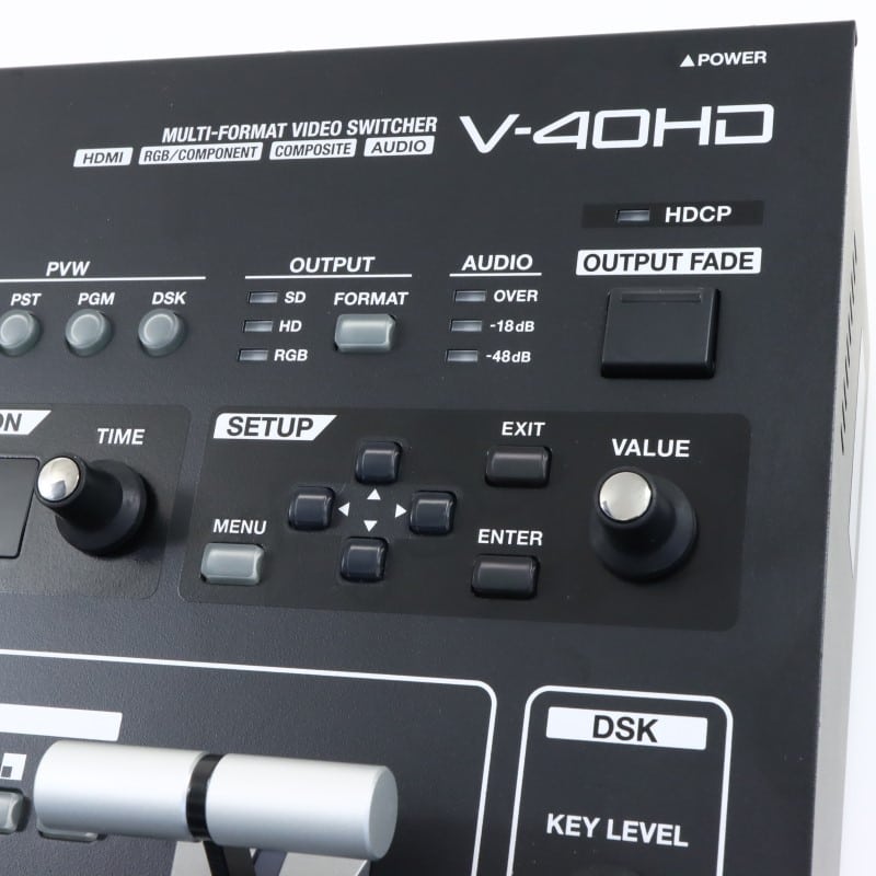 V-40HD [マルチフォーマット・ビデオ・スイッチャー]