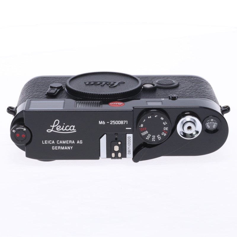 M6 TTL 0.72 Millenniumミレニアム Black Paint 2000台限定】Leica M6TTL 0.72 ミレニアムモデル (ブラックペイント