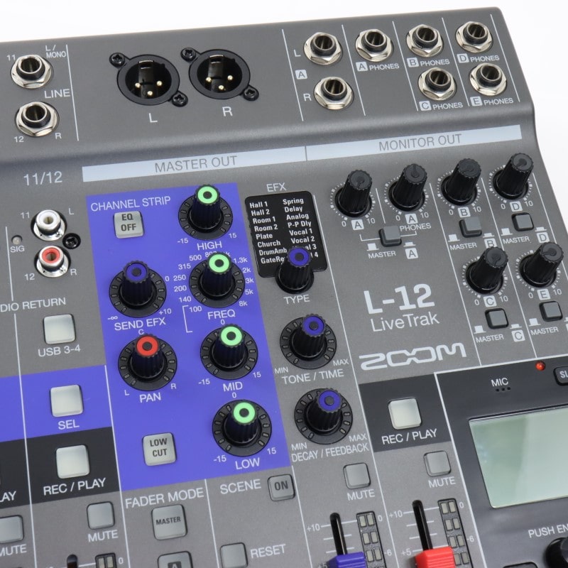 LiveTrak L-12 [デジタルミキサー/レコーダー]