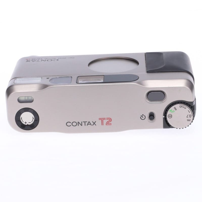 コンタックス CONTAX T2 チタンシルバー コンパクトカメラ 【中古】 コンタックス CONTAX T2 チタンシルバー フィルム コンパクト