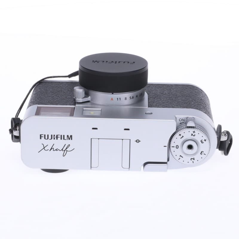 FUJIFILM X half シルバー デジタルカメラ FUJIFILM X half Digital Camera (Silver) | Bedfords.com