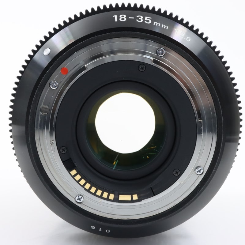 18-35mm T2/EF feet [High Speed Zoom Line 18-35mm T2 EFマウント フィート表示]