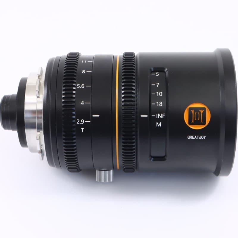 BLAZAR LENS Great Joy 50mm FF T2.9 1.8x Anamorphic Lens (PL + EF Mount Blue Flare)