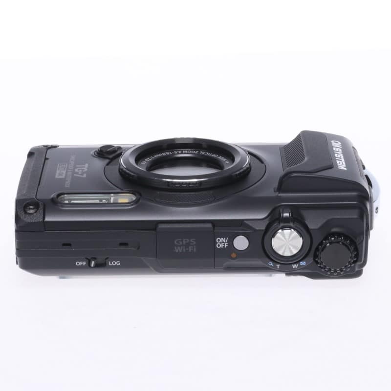 OLYMPUS／OM SYSTEM Tough TG-7 ブラック 中古 C2120181321294