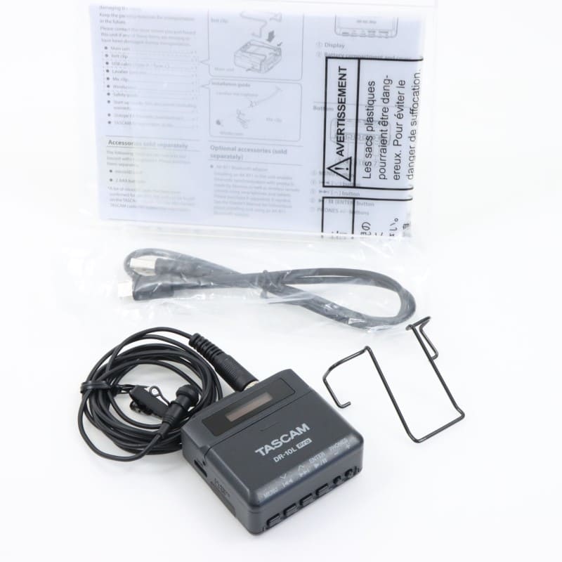 DR-10L Pro [32-Bit Float Field Recorder and Lavalier Mic]