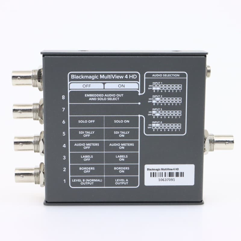 HDL-MULTIP3G/04HD [Blackmagic MultiView 4 HD]