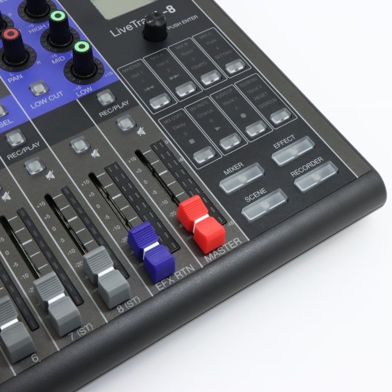 LiveTrak L-8 [デジタルミキサー/レコーダー]