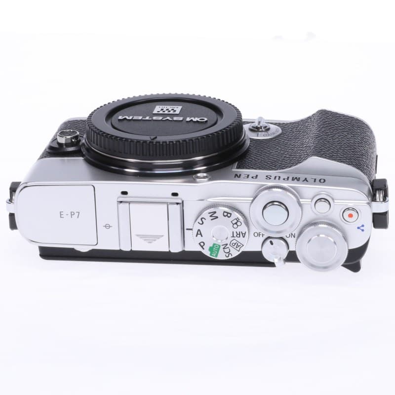 OLYMPUS／OM SYSTEM PEN E-P7 ボディー シルバー AB+ランク 中古