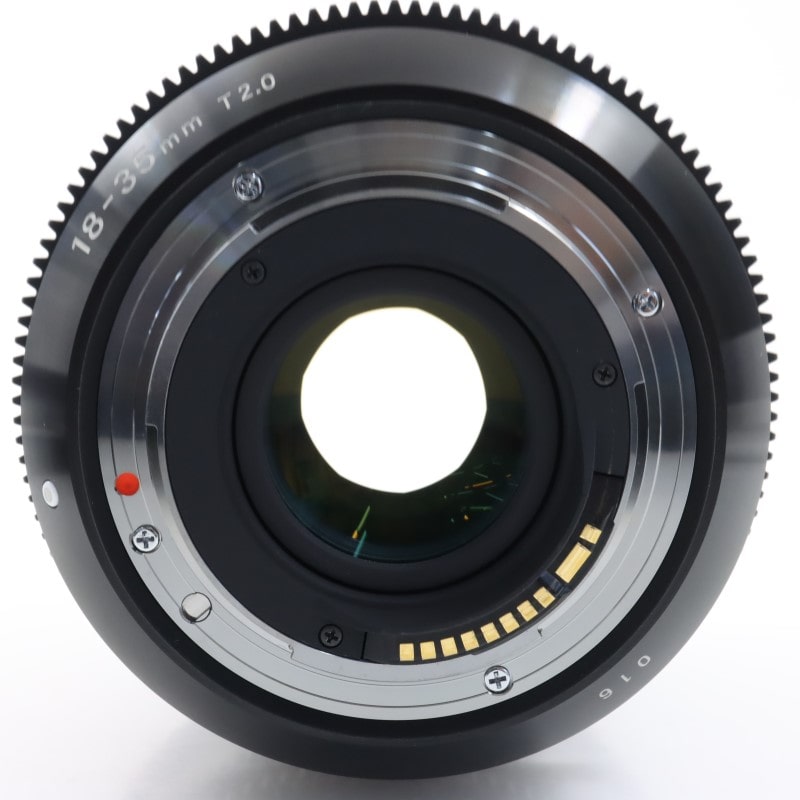 18-35mm T2/EF feet [High Speed Zoom Line 18-35mm T2 EFマウント フィート表示]