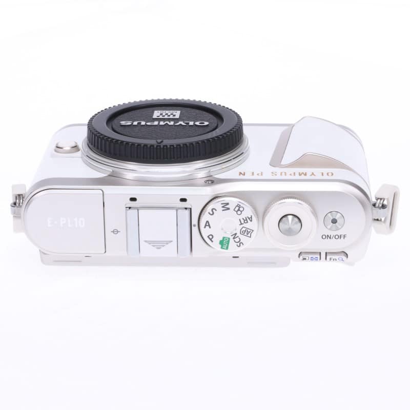 OLYMPUS／OM SYSTEM PEN E-PL10 ボディー ホワイト Aランク 中古