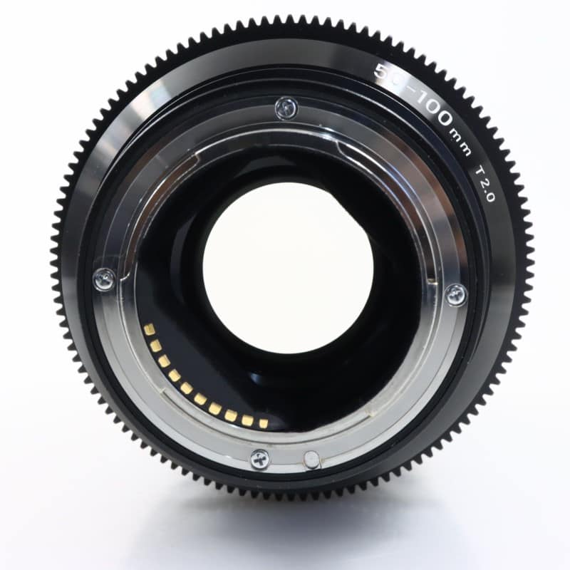 50-100mm T2/E feet [High Speed Zoom Line 50-100mm T2 Eマウント フィート表示]