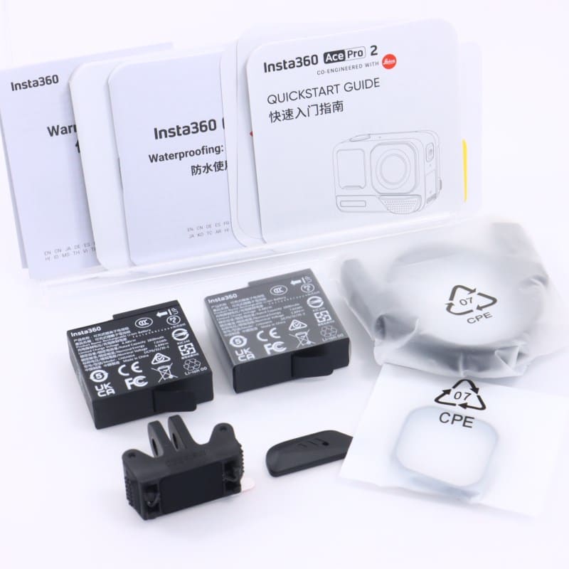 Insta360 Ace Pro 2 デュアルバッテリー ミッドナイトブラック CINSBBGA-DB