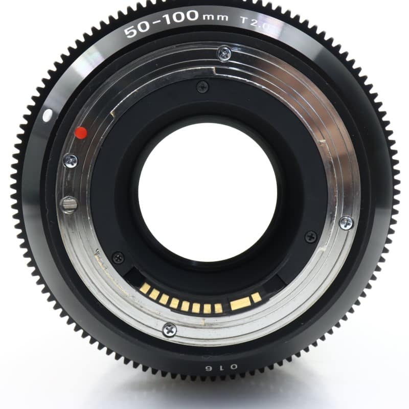 50-100mm T2/EF feet [High Speed Zoom Line 50-100mm T2 EFマウント フィート表示]