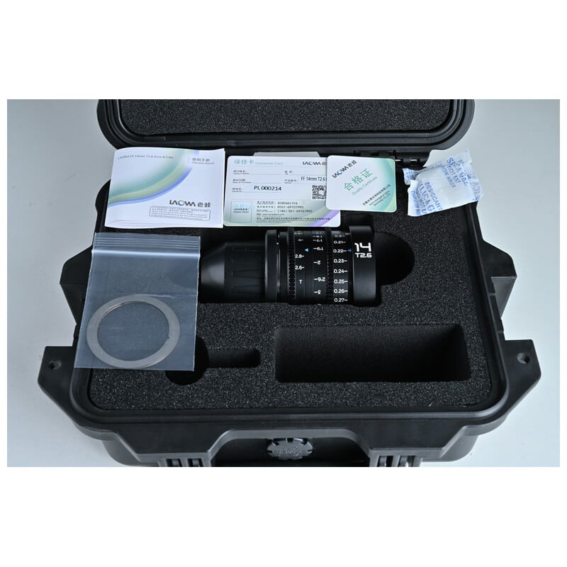 14mm T2.6 Zero-D VV Cine Arri PL LAO0781