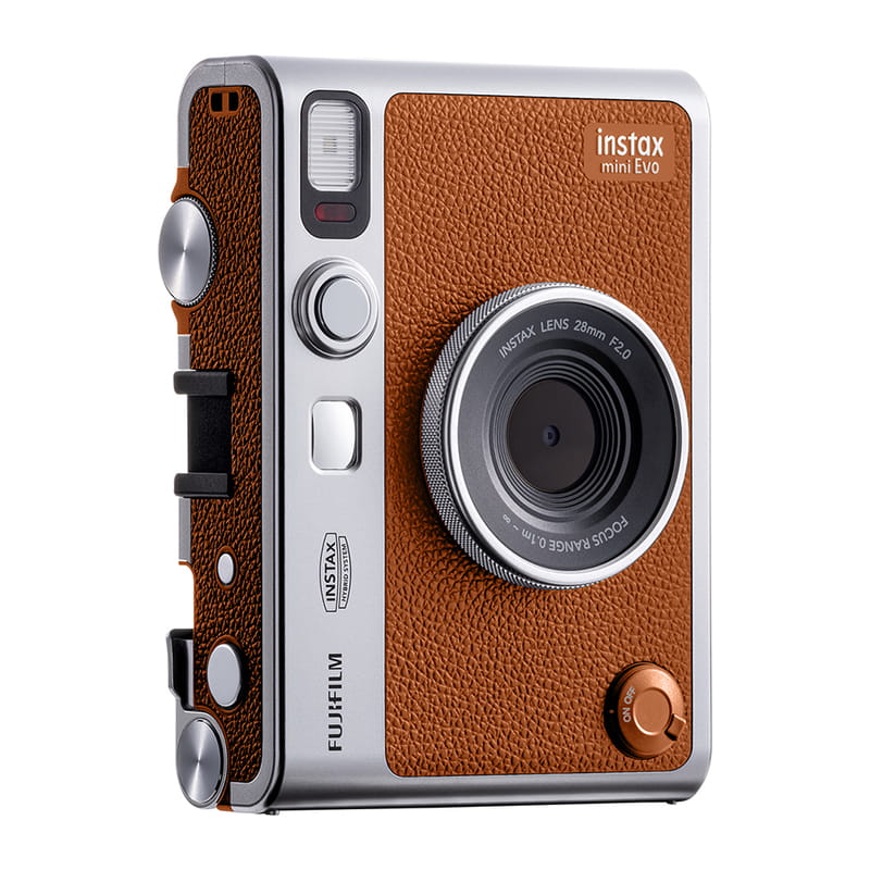 富士フイルム チェキ instax mini Evo BROWN｜フジヤカメラ