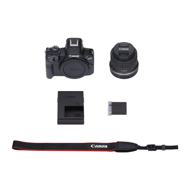 Canon［キヤノン］ EOS R50・RF-S18-45 IS STMレンズキット ブラック｜ミラーレスカメラ｜フジヤカメラネットショップ