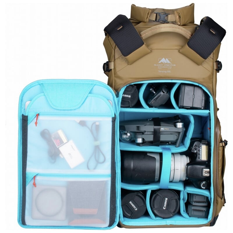 テンジン 50L ロールトップ バックパック シャンパーニュ SUM-TENZING50L-CP