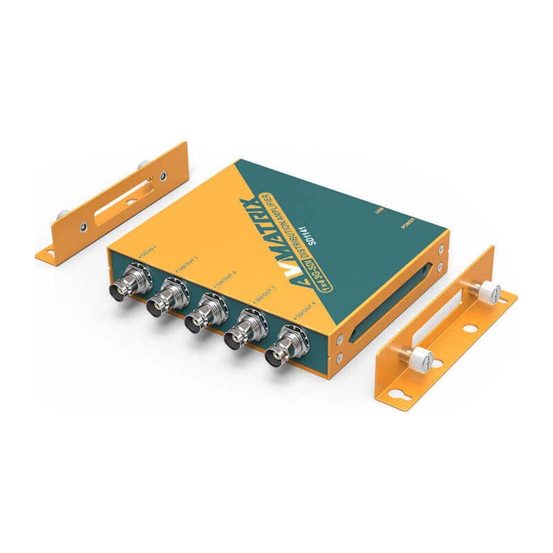 SD1141 リクロック搭載 3G-SDI 4 分配器