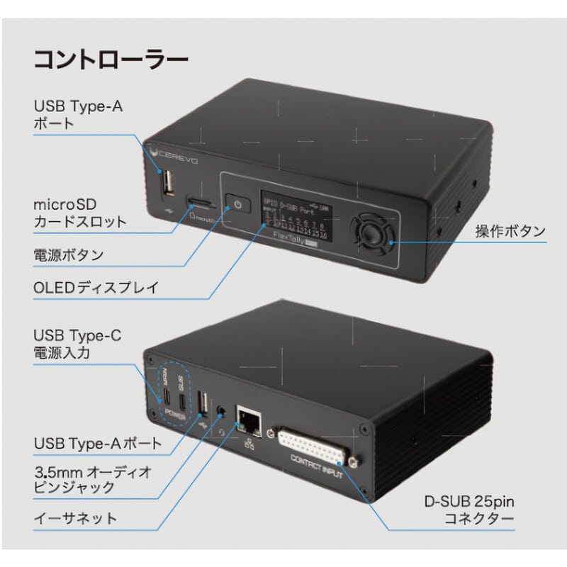 FlexTally Pro コントローラー単体 CDP-FT02A
