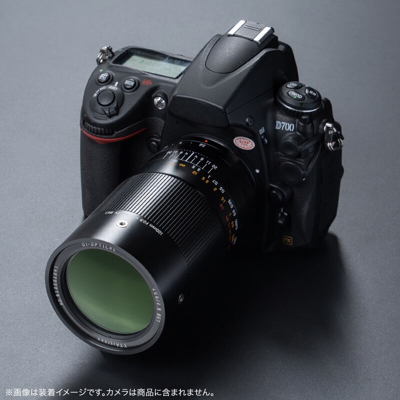 TTArtisan 100mm f/2.8 MACRO 2X ブラック ニコンFマウント TT-100F28M-F