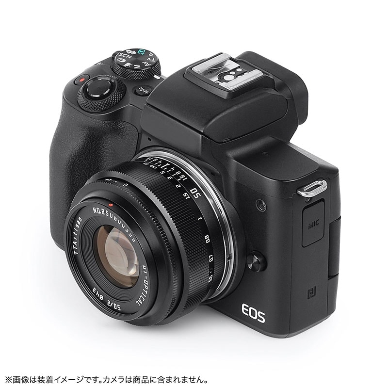 TTArtisan 50mm f/2 ブラック キヤノンEF-Mマウント